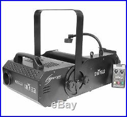Chauvet DJ Hurricane 1800 H1800 FLEX DMX Fog/Smoke Pro Machine withTimer Remote