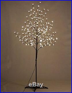 Cherry Blossom Tree Lights White LED Lighted Christmas Indoor Outdoor Decor Home