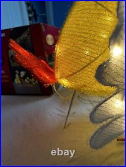 Chicken Family Carolers RARE Holiday Living Light Up Christmas Decor