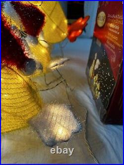 Chicken Family Carolers RARE Holiday Living Light Up Christmas Decor