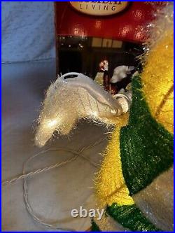 Chicken Family Carolers RARE Holiday Living Light Up Christmas Decor