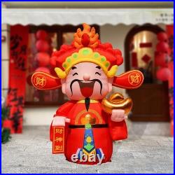 Chinese New Year God of Wealth Inflatable Blow up for Malls Holiday Backyard