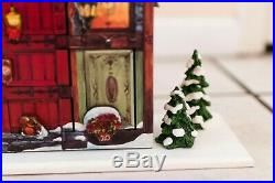 Christmas Advent Calendar With Compartments Carolers Wood Large Costco