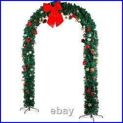 Christmas Arch 24040265cm, Ornaments Holiday Arch for Yard Garden Decoration