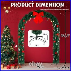 Christmas Arch 24040265cm, Ornaments Holiday Arch for Yard Garden Decoration Christmas Arch 24040265cm, Ornaments Holiday Arch for Yard Garden Decoration