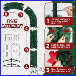 Christmas Arch 24040265cm, Ornaments Holiday Arch for Yard Garden Decoration Christmas Arch 24040265cm, Ornaments Holiday Arch for Yard Garden Decoration
