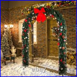 Christmas Arch 24040265cm, Ornaments Holiday Arch for Yard Garden Decoration Christmas Arch 24040265cm, Ornaments Holiday Arch for Yard Garden Decoration