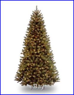 Christmas Artificial Tree 7.5ft Indoor Home Decoration Holiday & 550 Clear Light