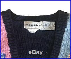Christmas Baby Love The Eagle's Eye Vintage Sweater Size L