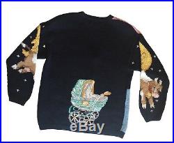 Christmas Baby Love The Eagle’s Eye Vintage Sweater Size L