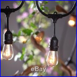 Christmas Ball Lights String Outdoor Decoration Vintage Bulbs Garden Lighting