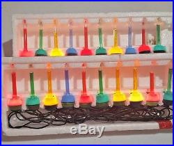 Christmas Bubble Lights Lot of 13 Holiday Decorations Electric