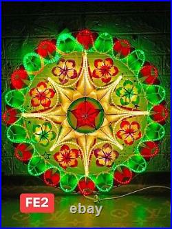 Christmas Capiz Parol LED Lantern Filipino 2024 FE02 size 24 US Seller