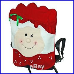 Christmas Chair Covers Santa Claus Decoration Party Holiday Home Celebrate Gift