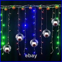 Christmas Clear Baubles Ball Transparent Plastic Craft Ball Decoration Party