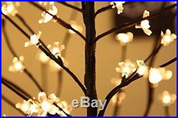 Christmas Decor Party Ornament Warm White LED Xmas Tree Artificial Decoration