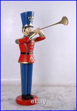Christmas Decor Toy Soldier Toy Soldier Statue Toy Soldier with Trumpet 6