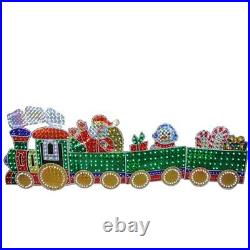 Christmas Decoration Animated 3D Train Outdoor Pre -Lit LED Lights Holiday Decor