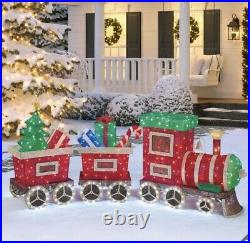 Christmas Decoration Train Set with LED Lights 40 Inch (102cm) Indoor / Outdoor