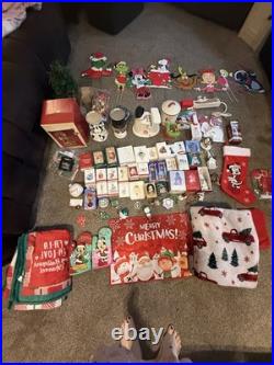 Christmas Decorations And Bath And Body Works Candle Holders, Hallmark Stuff
