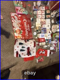 Christmas Decorations And Bath And Body Works Candle Holders, Hallmark Stuff