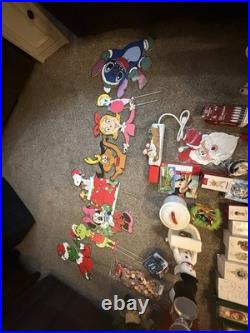 Christmas Decorations And Bath And Body Works Candle Holders, Hallmark Stuff