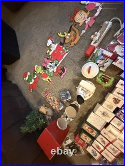 Christmas Decorations And Bath And Body Works Candle Holders, Hallmark Stuff
