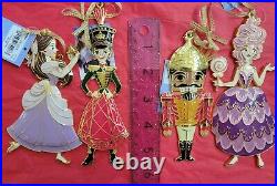 Christmas Disney The Nutcracker & Four Realms Tree Ornaments LOT of 8 Clara