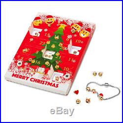 Christmas Emoji Jewellery Advent Calendar +8 Stunning Earrings Gift Present Xmas