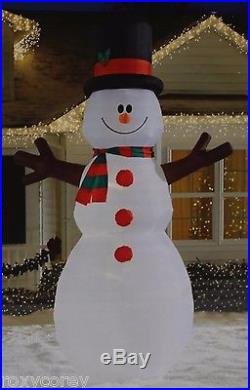 Christmas Gemmy 12 ft Lighted Snowman Airblown Inflatable NIB