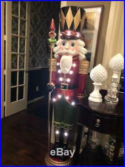 Christmas Grand Nutcracker Life Size 6 Ft Led Lighted Pre-lit Decoration Decor
