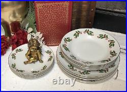 Christmas Holly Holiday Dishes Kashima All the Trimmings 12 Dinner pieces