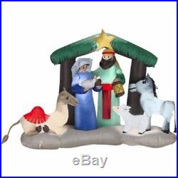 Christmas Holy Nativity Scene Camel Donkey Airblown Inflatable Yard Decoration