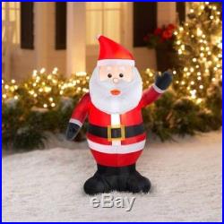 Christmas Inflatable Santa Claus 4 Foot Outdoor Yard Lawn Holiday Decor Ornament