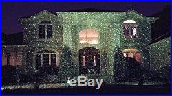 Christmas Laser Light Projector Display Shower House Outdoor Decor Weather Proof