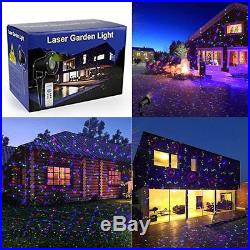 Christmas Laser Light Show Star Projector Holiday Decor Outdoor Remote Xmas Lamp