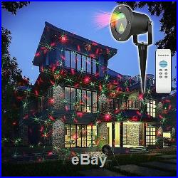 Christmas Laser Light Show Star Projector Holiday Decor Outdoor Remote Xmas Lamp