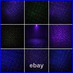 Christmas Laser Lights, Outdoor Garden Laser Lights Projector with Moving RGB