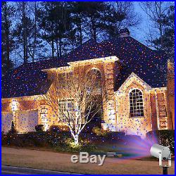 Christmas Laser Projector Light Remote Snow Outdoor Indoor Dots LED Party Decor
