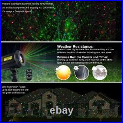 Christmas Laser Projector Lights Waterproof Outdoor Garden Decorative Lightin