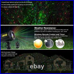 Christmas Laser Projector Lights Waterproof Outdoor Garden Decorative Lighting w