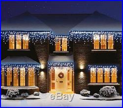 Christmas Led White Snowing Icicle Bright Party Wedding Xmas Outdoor Lights