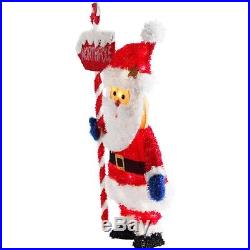 Christmas Lighted Santa 32 Outdoor Decoration Yard Lawn Sculpture Holiday Time