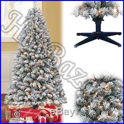 Christmas Lights Tree Pine Decorations Artificial Xmas Decor Holiday Winter Yule