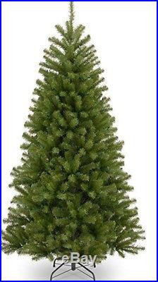 Christmas National Tree 7.5-Foot North Valley Spruce Tree, Hinged