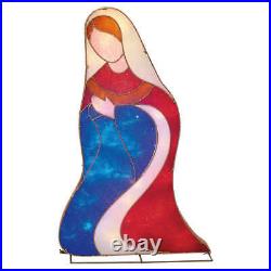 Christmas Nativity Scene With 245 LED lights 4ft 8 Inches 1.42m Indoor Outdoor