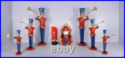 Christmas Nutcracker Toy Soldier Statue Toy Soldier with Trumpet 4FT