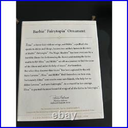 Christmas Ornament Barbie Fairytopia Elina Bibble Hallmark Keepsake 2006 Collect