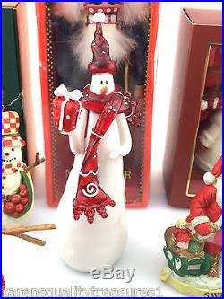 Christmas Ornament Figurines ADLER SILVESTRI Quality Pieces Huge Lot