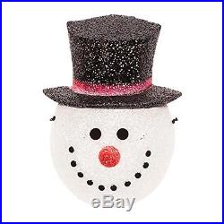Christmas Outdoor Porch Light Cover Festive Snowman Holiday Decoration NEW
